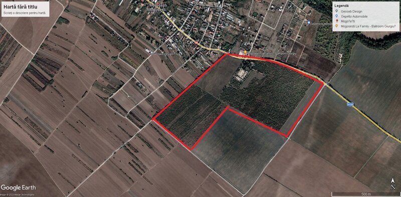 Adunatii Copaceni, 40 ha, d. 800 m